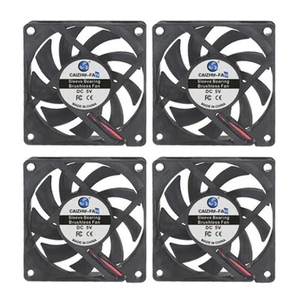für 3D PC Drucker DC12V 2/4 Stück Kühlung Computer Gehäuselüfter 25/30/40/50/60/70/80mm - Bild 1 von 58