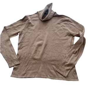 Paul Stuart Gr. M Vintage Seidenmischung Slim Fit Rollkragen Pullover Hongkong - Bild 1 von 14