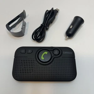Bluetooth Car Speaker For Cell Phone Hands free Bluetooth Car Kit Visor Clip - Picture 1 of 9