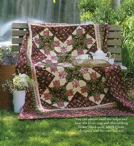 Criss Cross Bouquet Quilt Pattern Pieced EW - Picture 1 of 1