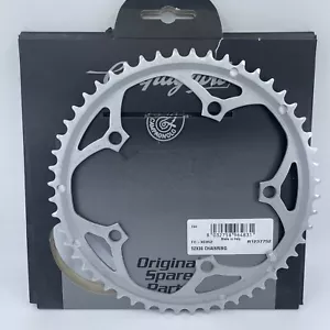CAMPAGNOLO 135mm BCD 52 denti grande catena argento classico NUOVO IN SCATOLA - Foto 1 di 7