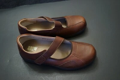 Drew orthopedic brown leather mary jane women sz 9.5W shoes new no box - Image 1 of 4