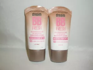 New Lot of 2 *Expired* Maybelline Dream BB Fresh Skin Hydrating Beauty Balm 130 - Picture 1 of 2