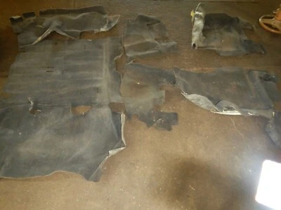 Jeep Wrangler TJ 97-06 OEM Factory Gray Grey Complete Carpet Rug Set FREE SHIP Foto 1 de 4