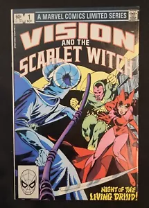 Visione e la Strega Scarlatta Serie Limitata #1 Novembre 1982 VF/NM - Foto 1 di 11