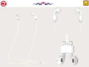 New Quality Anti-lost Soft Silicone Neck Strap Rope For Airpods Airpod Earphone - Picture 1 of 15