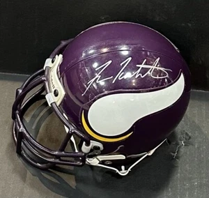 Fran Tarkenton Signed Vikings Vintage Riddell Mini Helmet Autograph PSA COA HOF - Picture 1 of 12