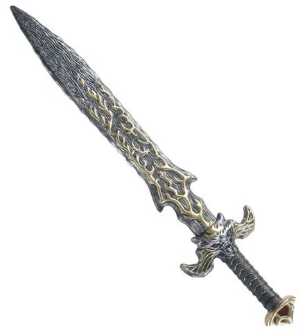 WIDMANN S.R.L. Mystisches Schwert Spielschwert Plastikschwert Karneval Fasching Verkleiden 83cm