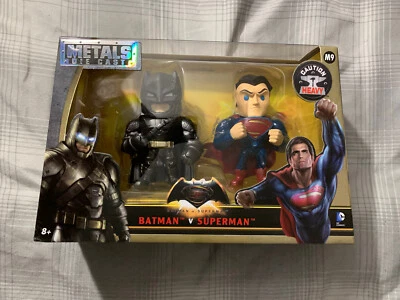 METALS DIE CAST - BATMAN V SUPERMAN (M9) TWIN PACK - NEW - Image 1 of 2