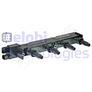 DELPHI Ignition Coil For PEUGEOT CITROEN FIAT LANCIA 206 Cc Hatchback 5970.75 - Picture 1 of 1