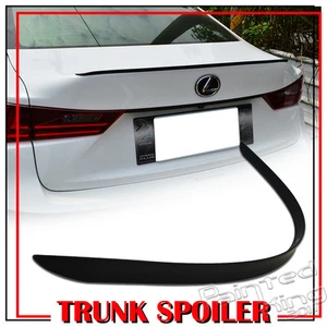 Painted Fit For Lexus IS250 IS300 IS350 Sedan 3rd Rear Trunk Lip Spoiler 13-20 - Picture 1 of 1