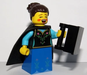 LEGO Carol Singer Female Girl Minifigure Xmas Christmas Choir Cake Topper - Picture 1 of 4