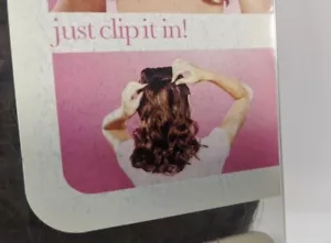 NUEVO Hairdo R10 Castaño 18" Clip-in Extensiones Onduladas de Jessica Simpson Nuevo de Lote Antiguo - Imagen 1 de 8