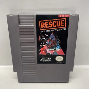 Rescue The Embassy Mission - NES Nintendo Game - Picture 1 of 3
