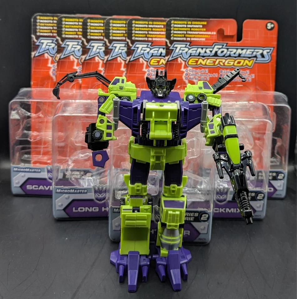 Transformers Energon Micormasters Construction Devastator Set - Bild 1 von 4