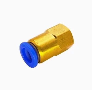 10pz Tubo 6MM x M8x1.0 Femmina Pneumatico PUSH TO COLLEG RILASCIO RACCORDI ARIA - Foto 1 di 6