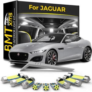 LED Interior Light Bulbs For Jaguar XKR XFR F-Type XJ XJS XJR Vanden Plas Super - Picture 1 of 16