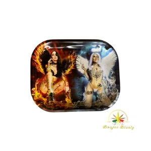 Devil vs. Angel - V Syndicate Hybrid Metal Rolling Tray - Picture 1 of 1