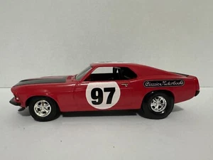 ERTL Collectibles Ford BOSS 302 Mustang W/Trailer & Tire Carrier. RED MIB! NICE! - Picture 1 of 24