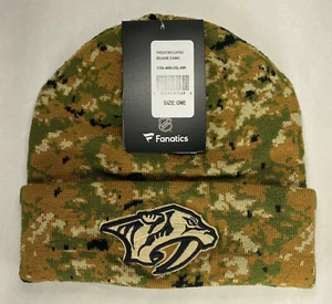 Fanatics NHL Nashville Predators Military Appreciation Cuffed Beanie Strickmütze - Bild 1 von 4