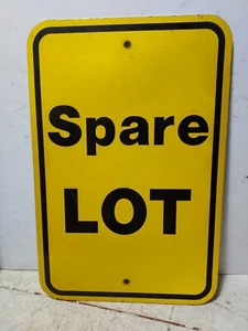 Gebrauchtes " Ersatzposten " Schild 18 x 12 Alu gelb schwarz MAN CAVE BAR RESTAURANT  - Bild 1 von 4