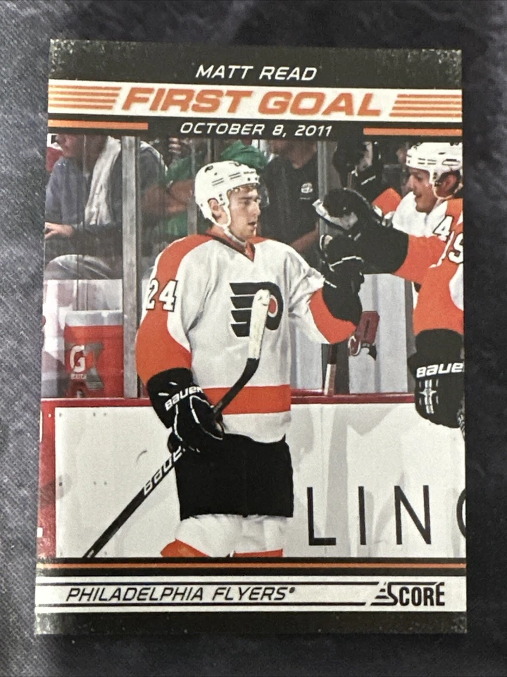 2012-13 Score First Goal FG1 Matt Read Philadelphia Flyers - Image 1 of 2