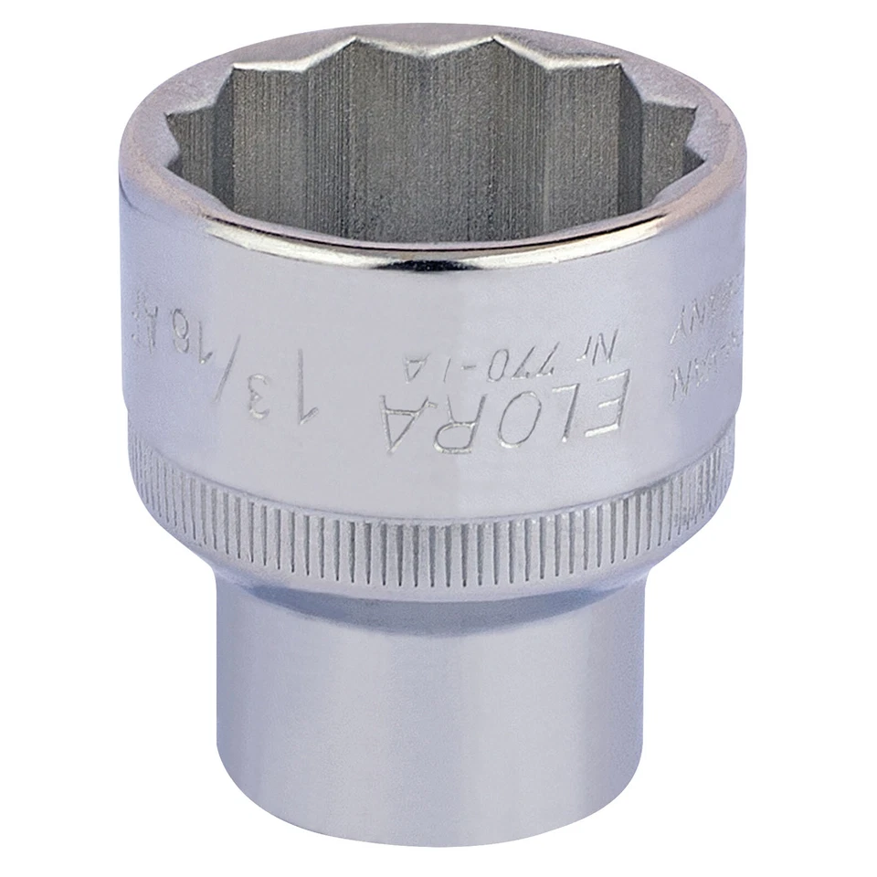 Elora 24509 1.3/16" 1/2" Cuadrado Drive Bihexágono Socket - Imagen 1 de 1