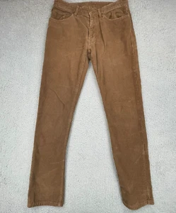 Polo Ralph Lauren Cord Latzhose Hose Herren 32x32 Braun Vintage - Bild 1 von 18