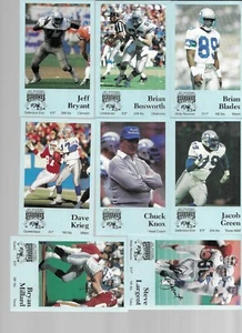 1989 SEAHAWKS KIWANIS/COKE/KODAK SET-LARGENT,WARNER, KRIEG,ETC - Picture 1 of 2