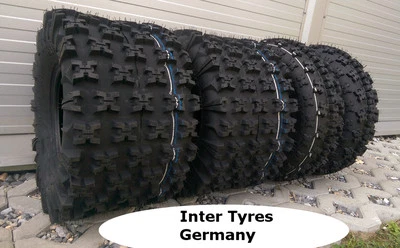 2x 21x7-10 P348 + 20x11-9 XTRAIL Reifen Satz ATV Quad Buggy Geländereifen HAKUBA - Bild 1 von 4