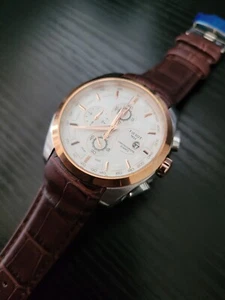 ️🔥NEW Tissot Couturier Tachymeter Chronograph Men's Watch - Picture 1 of 4