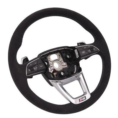 Lenkrad Multifunktion Schaltwippen heizbar Audi RSQ8 RS SQ8 4M Alcantara Leder - Bild 1 von 4