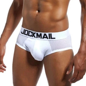 Weiße Reizwäsche Herren Höschen Netz Boxershorts U Pouch Herren Dessous - Bild 1 von 25