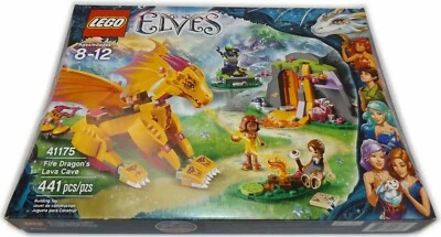 LEGO 41175 Fire Dragon's Lava Cave Elves Emily Jones Azari Firedancer - Imagem 1 de 2