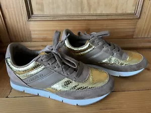 calvin klein sneaker 38 Braun Gold 38 - Bild 1 von 10