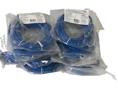C2G 15ft Cat6 Snagless Unshielded (UTP) Ethernet Network Patch Cable Blue (15)NE - Image 1 of 4