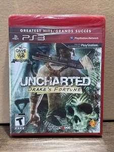 Uncharted Drake's Fortune PlayStation 3 Sellado de Fábrica Grandes Éxitos NUEVO Raro!!! - Imagen 1 de 4