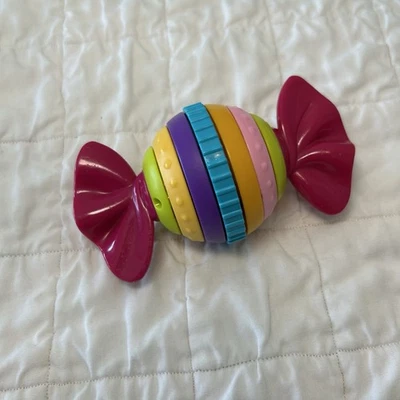 Baby Bliss Wrapped Candy Rattle Kids Toy Colorful Clicker Fidget - Image 1 of 2