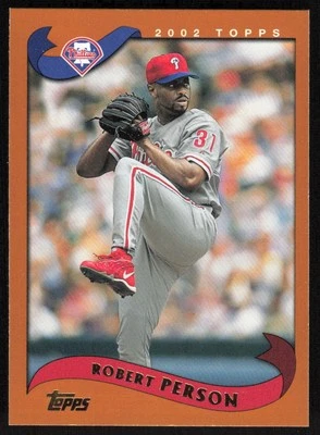 2002 Topps #394 Robert Person - Image 1 of 2