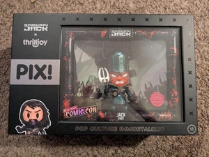 Thrilljoy Pix Samurai Jack Chase Figure - PIX! Panoramix Jack 2001 in Mask - Picture 1 of 15