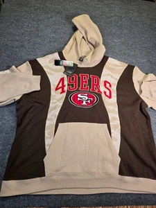 NFL Team Apparel San Francisco 49ers Hoodie 3X Camo Tan Brown Pullover Neu mit Etikett - Bild 1 von 11