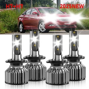 LED Headlight Kit High Low Beam Light Bulbs 26000LM For Hyundai Sonata 1999-2014 - Bild 1 von 11