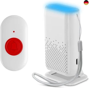 Notrufknopf für Senioren, Kabellos Senioren Notruf Armband USB-Aufladung, - Bild 1 von 7