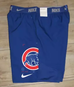 Nike Chicago Cubs Royal Blue Express Dri-FIT Shorts size Men's Medium - Picture 1 of 4