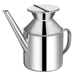 Versatore Bottiglia Pentola Olio Acciaio Inox per Dispenser Olive Cucina - Foto 1 di 11