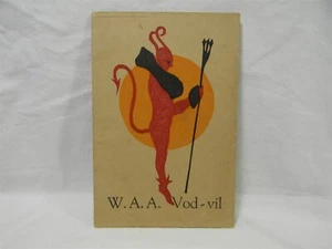  1925 Northern Illinois State Teachers College W.A.A. Vod-vil Program - 1L - Picture 1 of 9