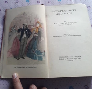 VINTAGE INDIA OLD ENGLISH LITHO PRINT BOOK. - Picture 1 of 10