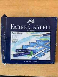 Faber Castell Box of 24 Creative Studio Oil Pastels - Fast UK Dispatch - Picture 1 of 8