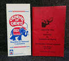 1980 Republican Nat. Convention Calendar Of Events & Temp Roll Call Delegates
