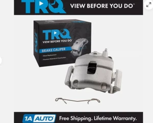 TRQ Rear Left Brake Caliper Fits 2018 Fiat 500X 2018 Jeep Renegade - Picture 1 of 2